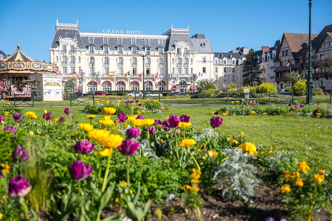 Vue de Cabourg, à proximité de Pont-l'Évêque