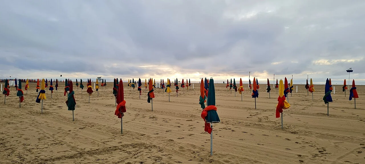 Vue de Deauville, à proximité de Pont-l'Évêque